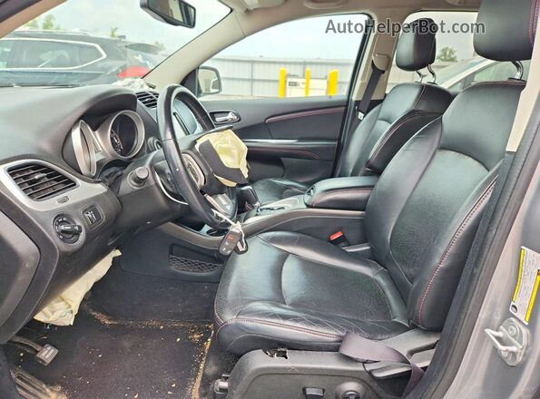 3C4PDDEG7HT567501 2017 DODGE JOURNEY Silver Vista interior delantera
