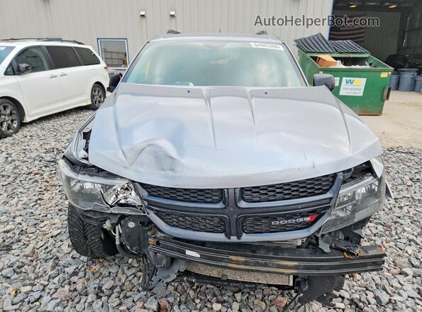 3C4PDDEG7HT567501 2017 DODGE JOURNEY Silver Vista frontal