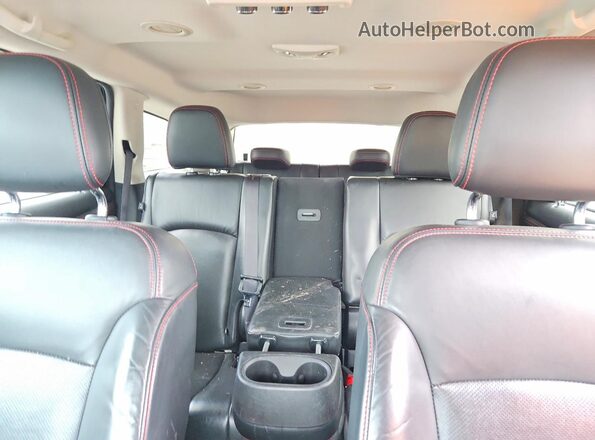 3C4PDDEG7HT567501 2017 DODGE JOURNEY Silver Vista de los asientos traseros