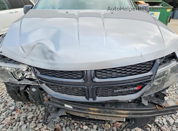 3C4PDDEG7HT567501 2017 DODGE JOURNEY Silver Vista del compartimento del motor