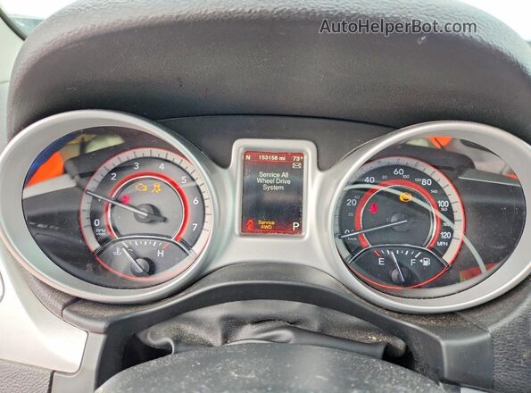 3C4PDDEG7HT567501 2017 DODGE JOURNEY Silver Vista del cuadro de instrumentos