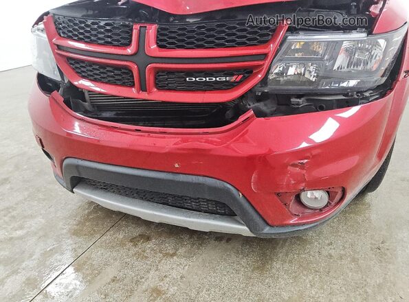 3C4PDDEG7JT323191 2018 DODGE JOURNEY Red 