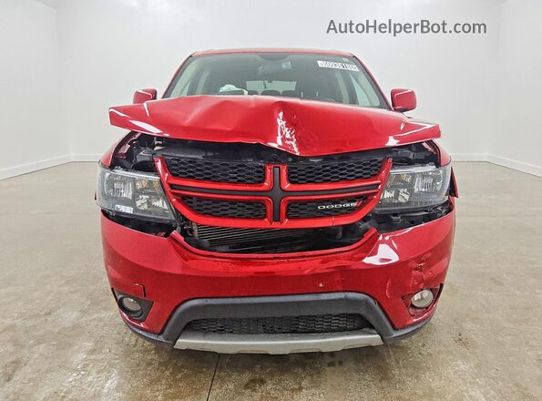 3C4PDDEG7JT323191 2018 DODGE JOURNEY Red Front view