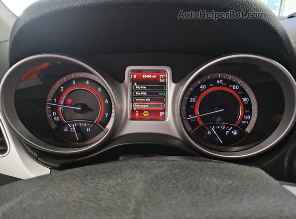 3C4PDDEG7JT323191 2018 DODGE JOURNEY Red 