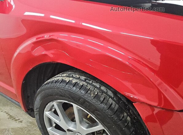 3C4PDDEG7JT323191 2018 DODGE JOURNEY Red 