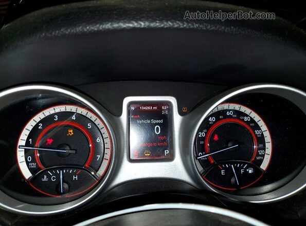 3C4PDDEG7JT390826 2018 DODGE JOURNEY Charcoal Widok zestawu wskaźników