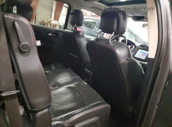 3C4PDDEG7JT390826 2018 DODGE JOURNEY Charcoal Widok wnętrza z tyłu