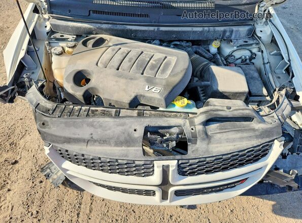 3C4PDDEG7KT720238 2019 DODGE JOURNEY White Engine compartment view