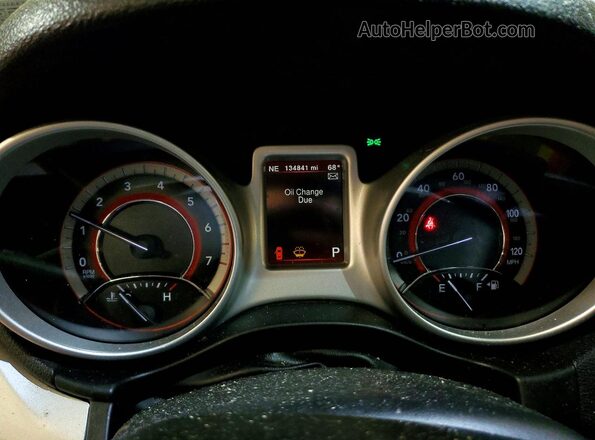 3C4PDDEG7KT784991 2019 DODGE JOURNEY Белый Вид щитка приборов