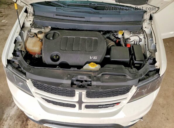 3C4PDDEG7KT784991 2019 DODGE JOURNEY Белый Вид подкапотного пространства