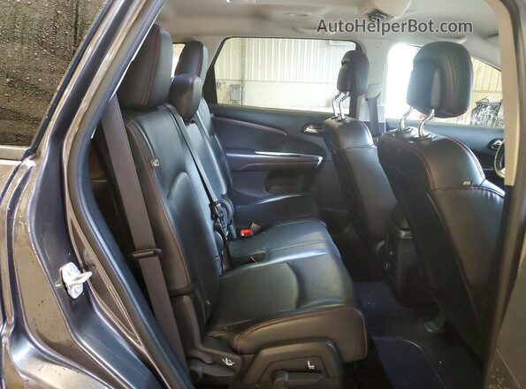 3C4PDDEG8HT644456 2017 DODGE JOURNEY Charcoal Rear interior view