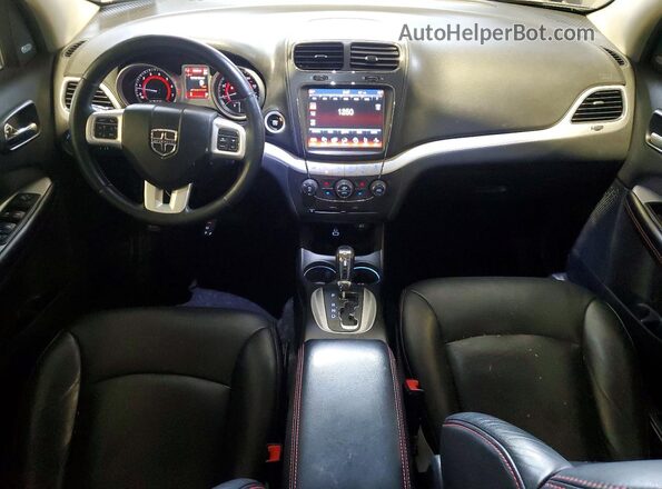 3C4PDDEG8HT644456 2017 DODGE JOURNEY Charcoal Dashboard view