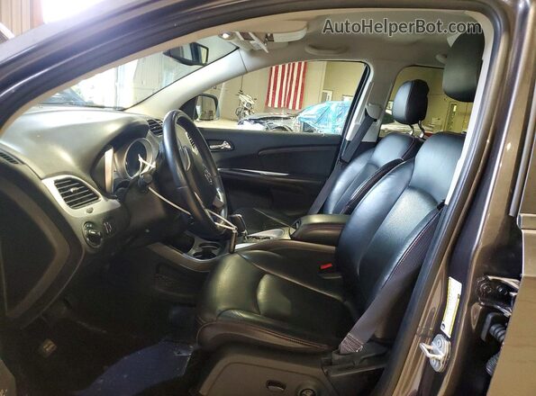 3C4PDDEG8HT644456 2017 DODGE JOURNEY Charcoal Front interior view