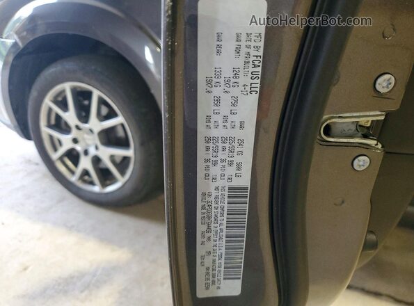 3C4PDDEG8HT644456 2017 DODGE JOURNEY Charcoal VIN sticker view