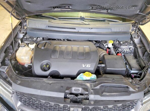 3C4PDDEG8HT644456 2017 DODGE JOURNEY Charcoal Engine compartment view