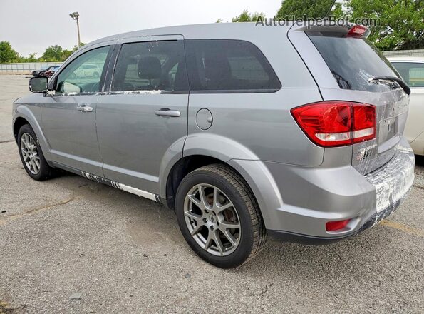3C4PDDEG9KT719866 2019 DODGE JOURNEY Silver Trasero izquierdo