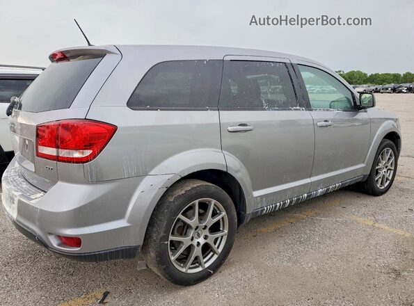 3C4PDDEG9KT719866 2019 DODGE JOURNEY Silver Trasero derecho