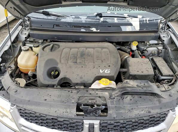 3C4PDDEG9KT719866 2019 DODGE JOURNEY Silver Vista del compartimento del motor