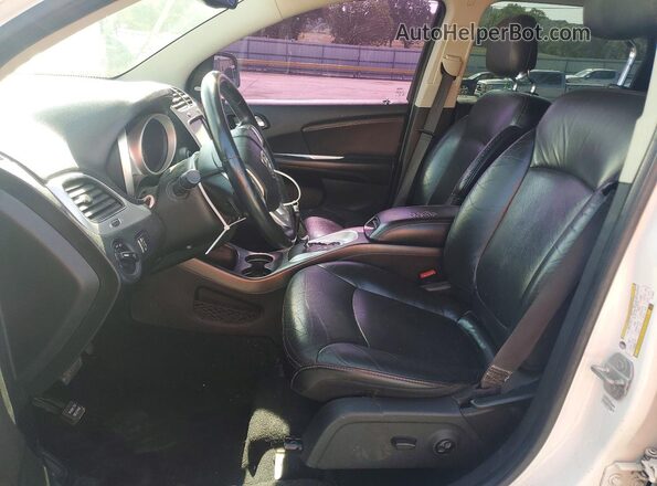 3C4PDDEGXGT168645 2016 DODGE JOURNEY White წინა სალონის ხედი