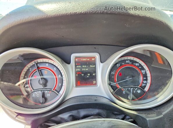 3C4PDDEGXGT243683 2016 DODGE JOURNEY Charcoal Սարքավորումների վահանակի տեսք
