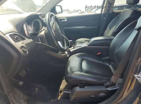 3C4PDDEGXHT623379 2017 DODGE JOURNEY Gray Вид салону спереду