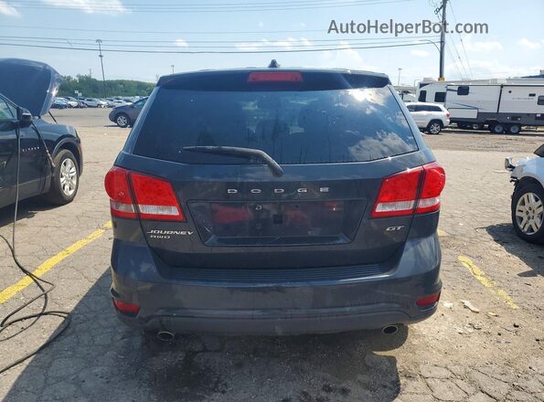 3C4PDDEGXHT623379 2017 DODGE JOURNEY Gray Вид ззаду