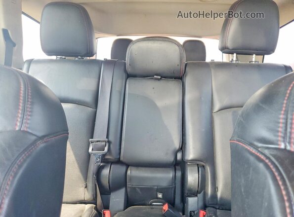 3C4PDDEGXHT623379 2017 DODGE JOURNEY Gray Вид задніх сидінь