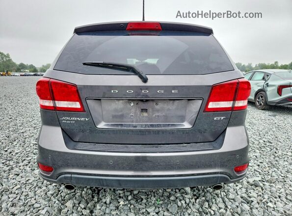 3C4PDDEGXHT704172 2017 DODGE JOURNEY Серый Вид сзади