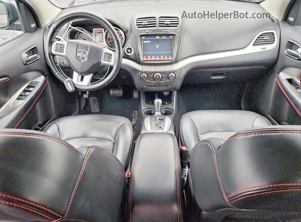 3C4PDDEGXHT704172 2017 DODGE JOURNEY Серый Вид панели приборов