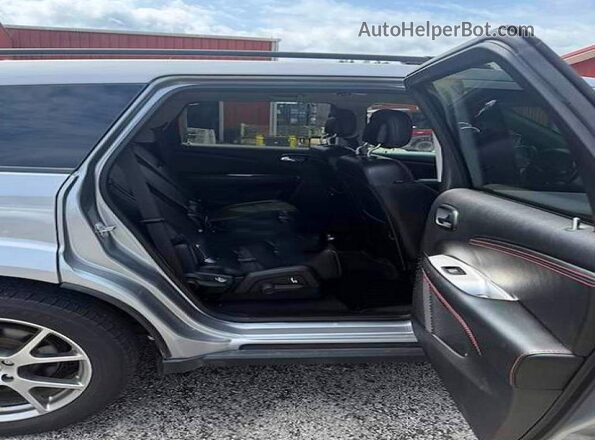 3C4PDDEGXJT172914 2018 DODGE JOURNEY Gray Вид ззаду