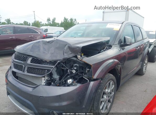 3C4PDDEGXJT450579 2018 DODGE JOURNEY Gray Vista tres cuartos delantera izquierda