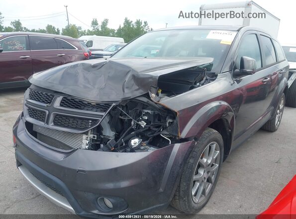 3C4PDDEGXJT450579 2018 DODGE JOURNEY Gray Vista frontal