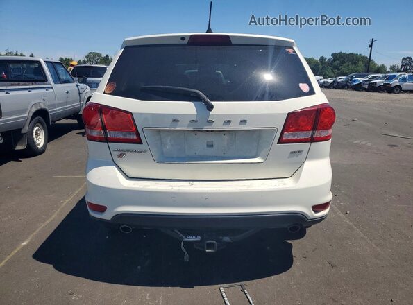 3C4PDDEGXKT764704 2019 DODGE JOURNEY White უკანა ხედი