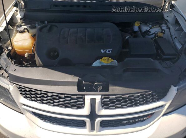 3C4PDDEGXKT764704 2019 DODGE JOURNEY White უკანა სალონის ხედი