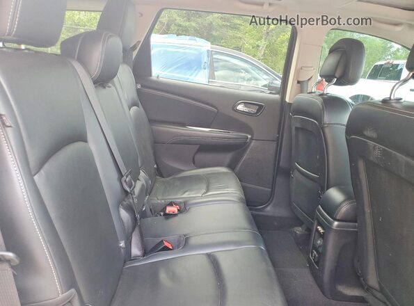 3C4PDDFG0GT111837 2016 DODGE JOURNEY White Rear interior view