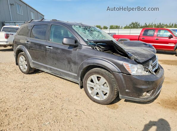3C4PDDFG5HT564840 2017 DODGE JOURNEY Угольный Вид салона спереди