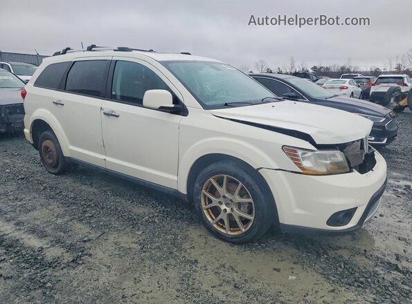 3C4PDDFG6JT476966 2018 DODGE JOURNEY Белый Передняя правая четверть