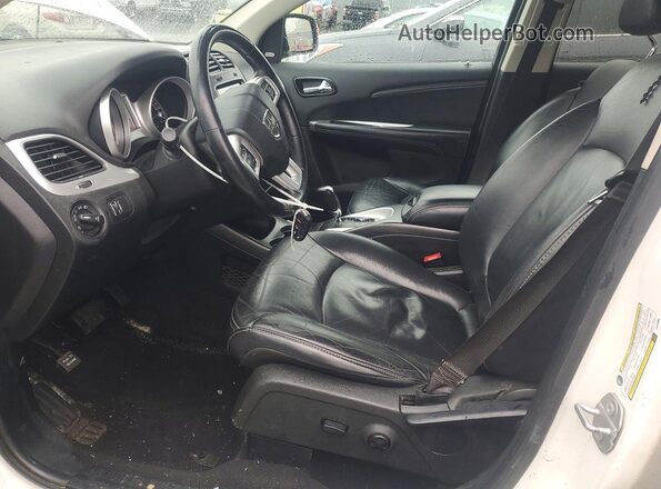 3C4PDDFG6JT476966 2018 DODGE JOURNEY Белый Вид салона спереди