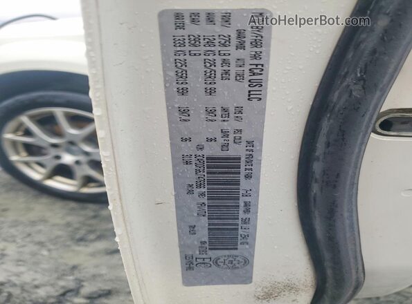 3C4PDDFG6JT476966 2018 DODGE JOURNEY Белый Панорамный вид салона 360°