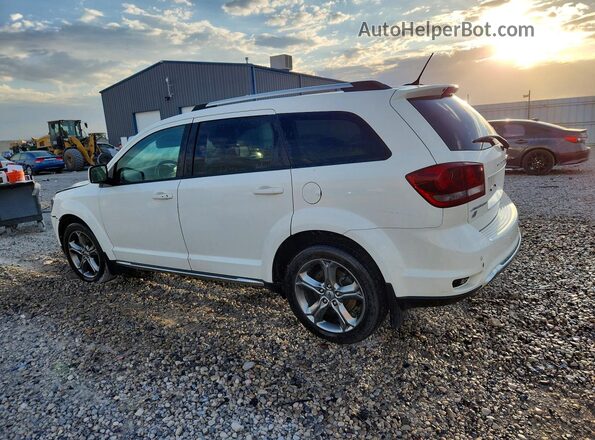3C4PDDGG0JT156282 2018 DODGE JOURNEY White Tył prawy