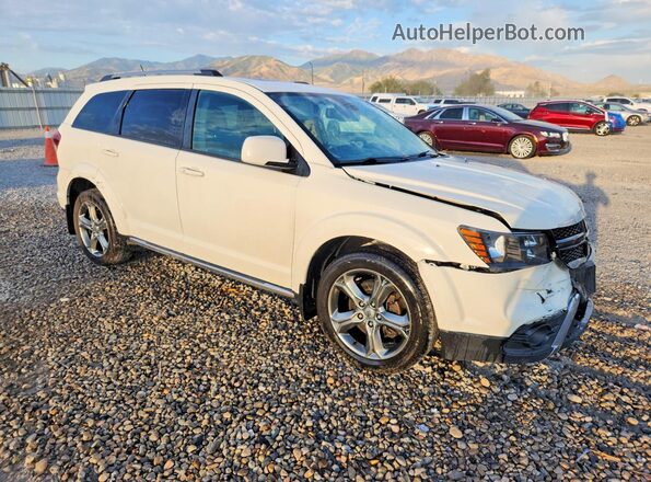 3C4PDDGG0JT156282 2018 DODGE JOURNEY White Widok z przodu