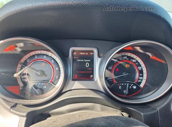 3C4PDDGG0JT296509 2018 DODGE JOURNEY Silver Սարքավորումների վահանակի տեսք