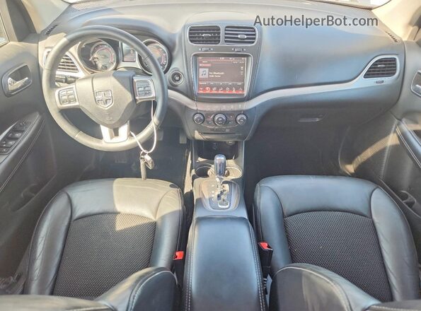 3C4PDDGG0JT296509 2018 DODGE JOURNEY Silver Առջևի վահանակի տեսք