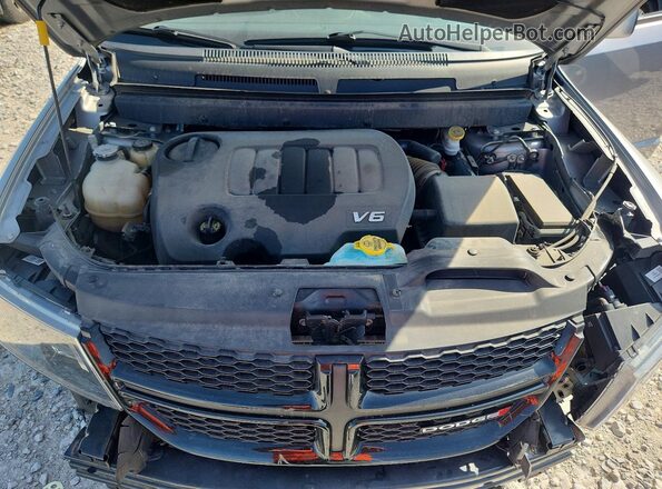 3C4PDDGG0JT296509 2018 DODGE JOURNEY Silver Շարժիչի բաժամունքի տեսք