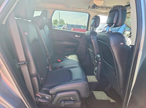3C4PDDGG0JT296509 2018 DODGE JOURNEY Silver Սալոնի հետևի տեսք