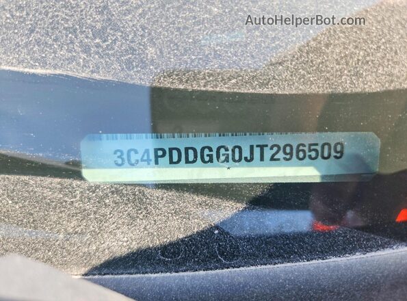 3C4PDDGG0JT296509 2018 DODGE JOURNEY Silver Սալոնի 360 աստիճան տեսք