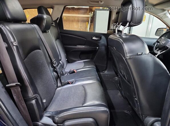 3C4PDDGG0JT523195 2018 DODGE JOURNEY Blue Vista interior trasera