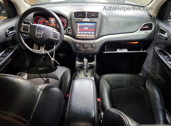 3C4PDDGG0JT523195 2018 DODGE JOURNEY Blue Vista del salpicadero