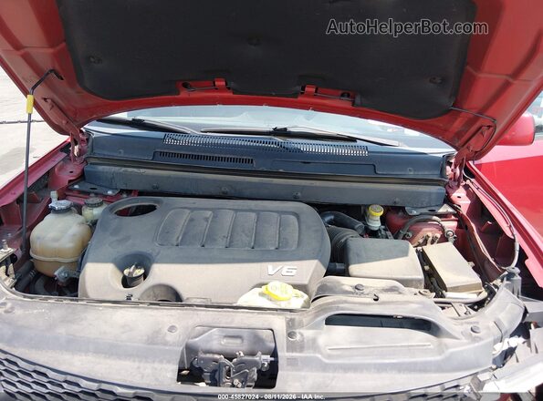 3C4PDDGG1GT108492 2016 DODGE JOURNEY Red Widok z tyłu