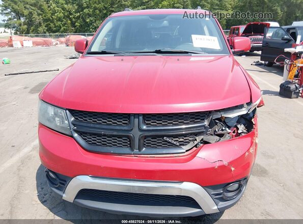 3C4PDDGG1GT108492 2016 DODGE JOURNEY Red Widok z przodu